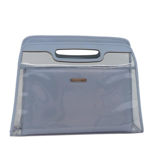 GUCCI Hand Bag Vinyl Light Blue - Picture 1 of 13